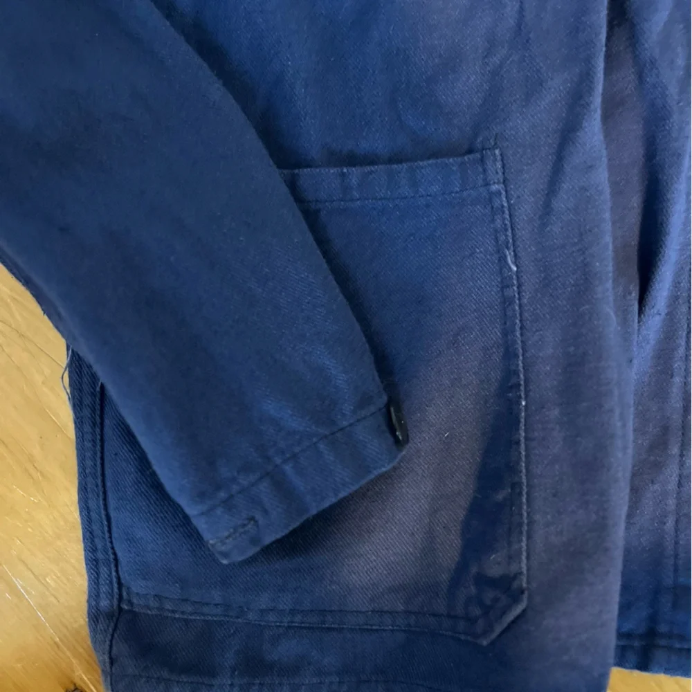 Authentic French chore jacket purchased in Paris. Soft cotton - Picture 7 of 7
